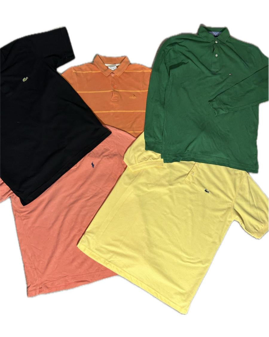 5xPolos de marca PREMIUM