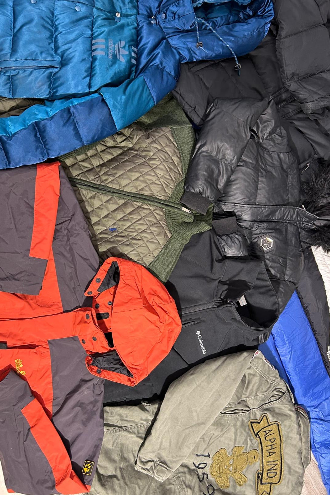 3xPuffers vintage de Marca