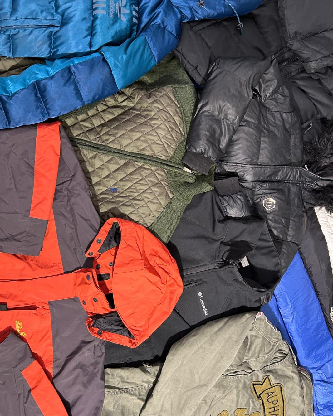 3xPuffers vintage de Marca