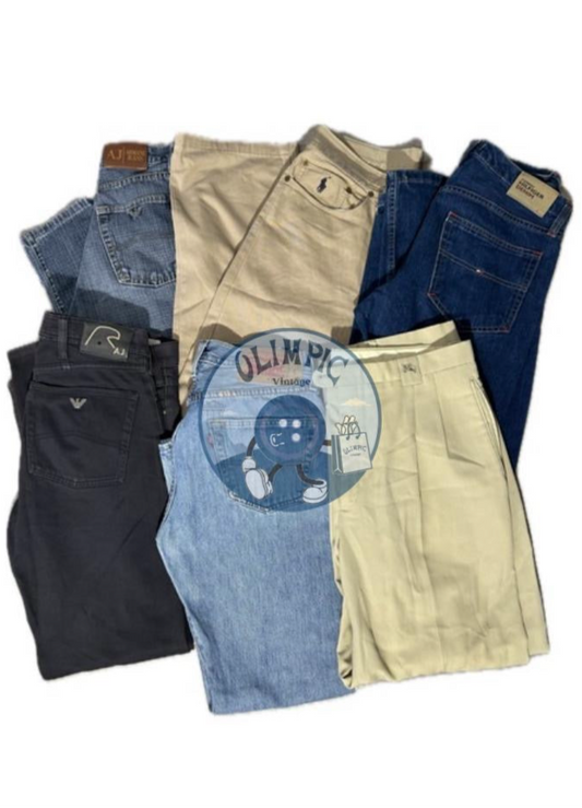 x5 Pantalones de Marca